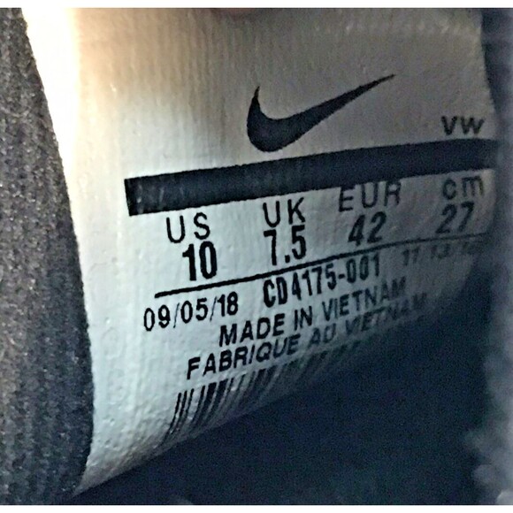 Nike Air Max Bella TR 2 Running Shoes Women's 10 Black Mesh CD4175-001 Sneakers - Picture 9 of 11